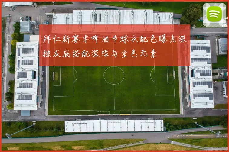 拜仁新赛季啤酒节球衣配色曝光深棕灰底搭配深绿与金色元素